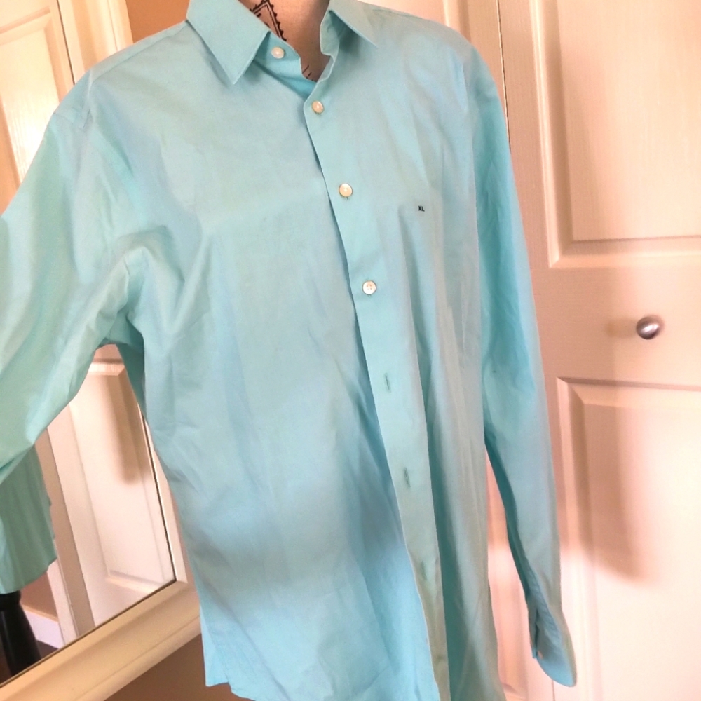 Men's XL (17 1/2") Express Extra-Slim dress shirt